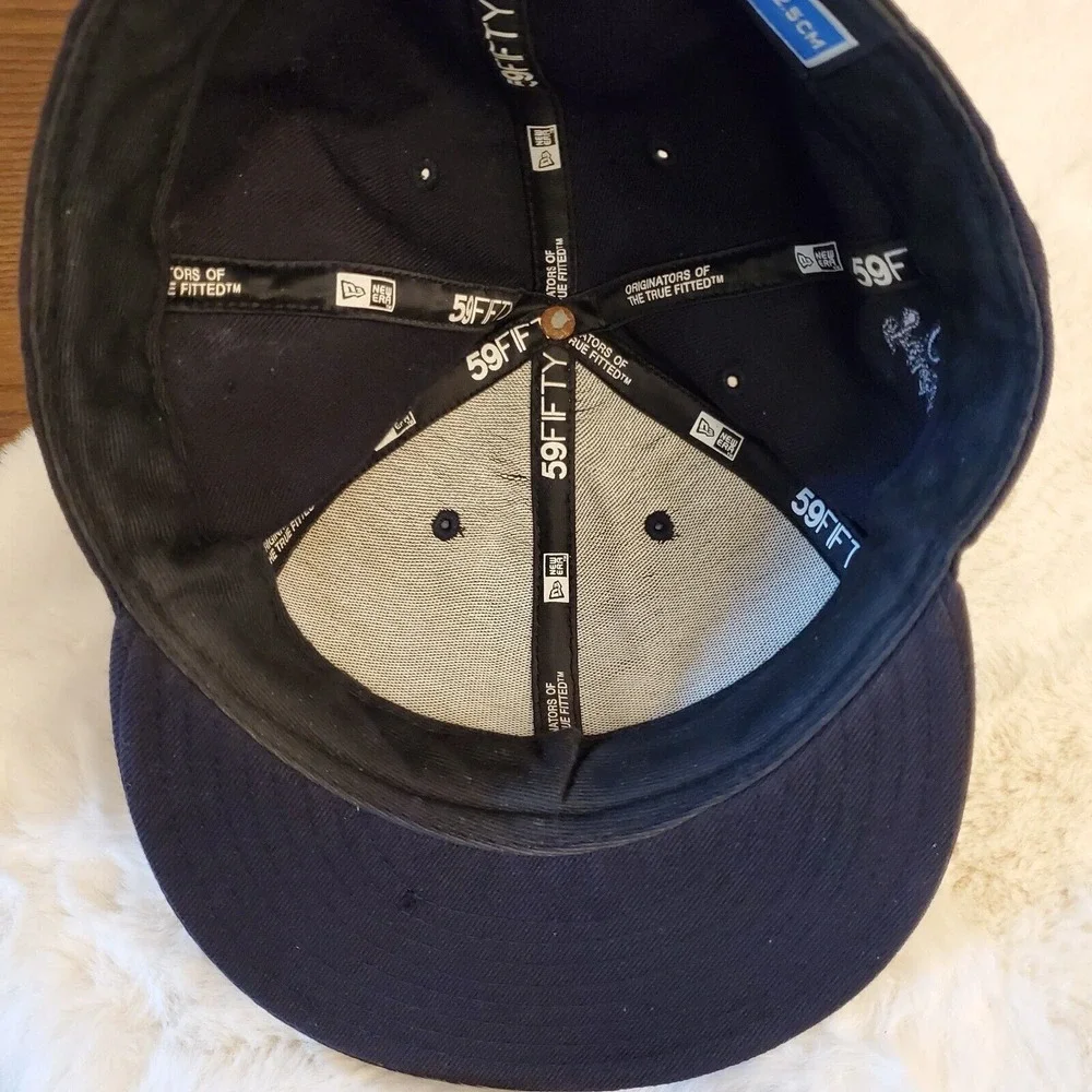 Commonwealth Herringbone C'mon New Era Blk Snap Cap Alt 59fifty Fitted 7